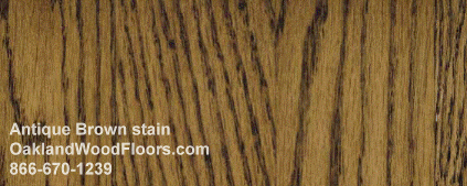 Antique Brown wood stain color